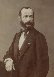 صورة لعازف الكمان والملحن هنري فيوكستيمبس 1820-1881 ، 1870.