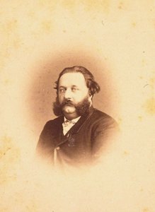 صورة الملحن ألفريد جايول 1832-1882 ، 1866.