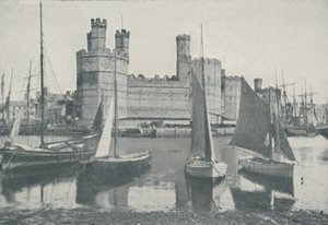 قلعة كارنارفون ، 1910