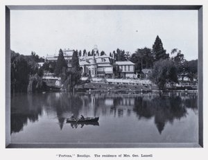 "Fortuna ،" Bendigo ، مقر إقامة السيدة George Lansell (صورة b / w) بواسطة مصور فوتوغرافي استرالي