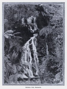 ماثينا فولز ، هيلسفيل (b / w photo) بواسطة مصور فوتوغرافي استرالي