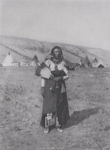 Winnipeg Jack ، Blackfoot (صورة b / w) بواسطة المصور كندي