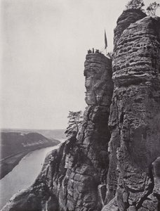 Basteifelsen (صورة b / w) بواسطة مصور فوتوغرافي ألماني