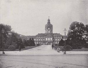 شارلوتنبورج ، Stadtschloss (b / w photo) بواسطة مصور فوتوغرافي ألماني