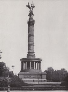 Die Siegessaule (b / w photo) بواسطة مصور فوتوغرافي ألماني