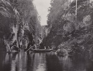 Edmundsklamm ، Mittelwande (b / w photo) بواسطة مصور فوتوغرافي ألماني
