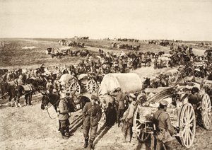 في منطقة المعركة في فيسميس بواسطة مصور فوتوغرافي ألماني