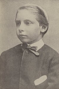Kaiser Wilhelm II of Germany at the age of six (b/w photo) بواسطة مصور فوتوغرافي ألماني