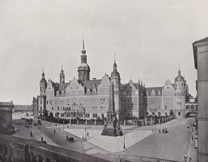 Konigliches Schloss (b / w photo) بواسطة مصور فوتوغرافي ألماني