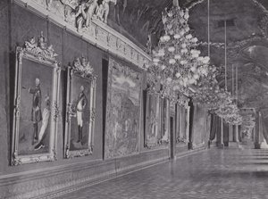 Konigliches Schloss, Bildergalerie (b/w photo) بواسطة مصور فوتوغرافي ألماني