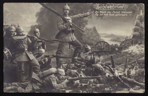 Landwehrlied (أغنية الجيش) (صورة b / w) بواسطة مصور فوتوغرافي ألماني
