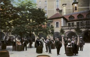 ميونيخ / ميونيخ: Konigl Hofbrauhaus ، Hof (صورة) بواسطة مصور فوتوغرافي ألماني