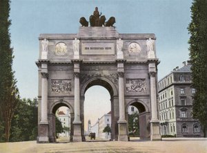 ميونخ / ميونخ: Siegestor (صورة) بواسطة مصور فوتوغرافي ألماني