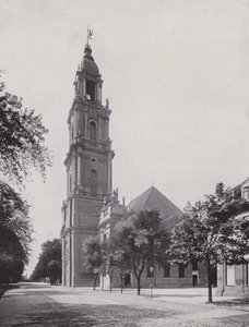 بوتسدام ، Garnisonkirche (صورة b / w) بواسطة مصور فوتوغرافي ألماني