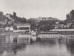 Rathen (b / w photo) بواسطة مصور فوتوغرافي ألماني