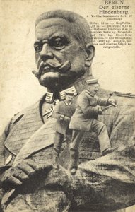 The Iron Hindenburg ، برلين (صورة b / w) بواسطة مصور فوتوغرافي ألماني