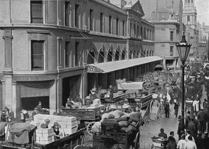 سوق بيلينجسجيت ، مدينة لندن ، c1900 1911 بواسطة وكالة التصوير