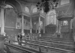 كنيسة سانت ستيفن ، والبروك ، مدينة لندن ، c1890 1911 بواسطة وكالة التصوير