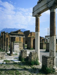 Italy, Campania, Pompeii, Forum بواسطة بليز نيكولا لو سوير