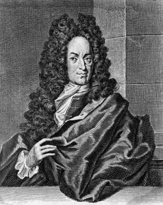 Portrait of Georg Ernst Stahl (1659-1734), German physician and chemist, engraving from Opusculum chimico-physico-medicum, Halae Magdeburgicae