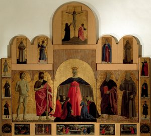 تفاصيل مذبح Misericordia بواسطة بييرو ديلا فرانشيسكا