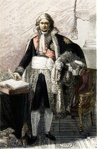 صورة جان إتيان ماري بورتاليس. فقيه وسياسي فرنسي (1746-1807) مقتبس من لوحة بيير جوثروت. بواسطة بيير (بعد) Gautherot