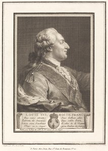 لويس السادس عشر ملك فرنسا بواسطة Pierre Adrien Le Beau after Benedict Alphonse Nicolet