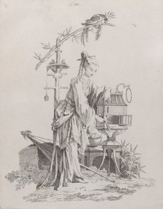 الهواء ، من العناصر الأربعة ، 1738-49.