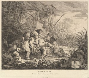 أطفال الصيد ، كاليفورنيا. 1738.