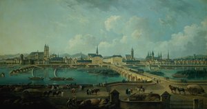 منظر بانورامي للجولات ، 1787