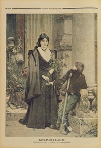 ميريل ، من الملحق المصور لـ &39;Le Petit Journal&39; ، 18 نوفمبر 1893 (لون ليثو)