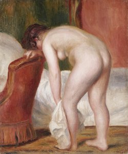 تجفيف الإناث عاريات نفسها ، ج 1909