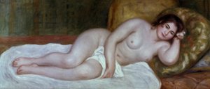 امرأة عارية تكذب