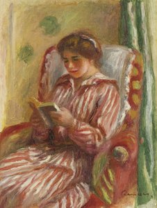 غابرييل ريدينج ، 1910 بواسطة بيير أوغست رينوار