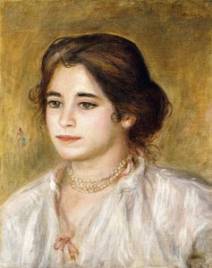 غابرييل أو كوليير ، 1906 بواسطة بيير أوغست رينوار