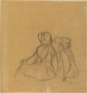 الصباوة ، ج. 1890. بواسطة بيير أوغست رينوار
