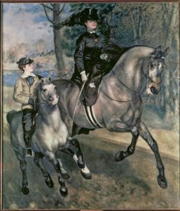 متسابق في Bois de Boulogne بواسطة بيير أوغست رينوار