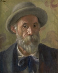 بورتريه ذاتي 1899 بواسطة بيير أوغست رينوار