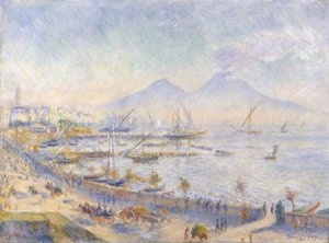 خليج نابولي 1881 بواسطة بيير أوغست رينوار