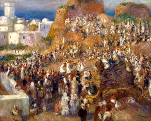 المسجد أو المهرجان العربي 1881 بواسطة بيير أوغست رينوار
