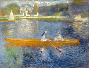 The Skiff (La Yole) ، 1875 بواسطة بيير أوغست رينوار