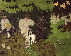 الغسق ، أو جولة الكروكيه ، 1892 بواسطة بيير بونارد