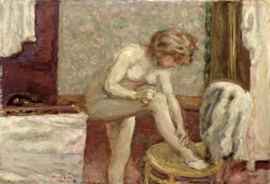 في الحمام ، 1907