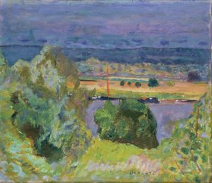 La Seine a Vernon بواسطة بيير بونارد