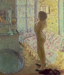 Nude in Backlighting ، أو The Eau de Cologne ، 1908-09