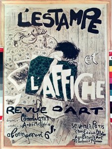 ملصق إعلاني LESTampe et lAffiche Revue dArt، 1897