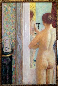 المرحاض امرأة عارية من الخلف. رسم بيير بونارد (1867-1947) 1908 صن. 1،19 x 0،79 م. باريس ، متحف أورسيه