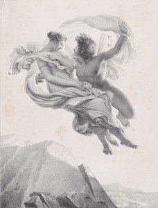 زفير والنفسية زبير ونفسية ، 1820-1823. بواسطة بيير كلود فرانسوا ديلورم