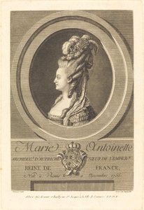 ماري أنطوانيت بواسطة بيير دوبين الثاني بعد كارل فان لو