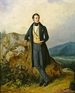 صورة لرجل نبيل (زيت على قماش) بواسطة بيير دوفال ليكاموس